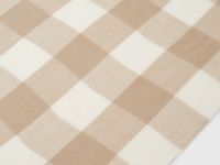 Шарф в клетку, Бежевый