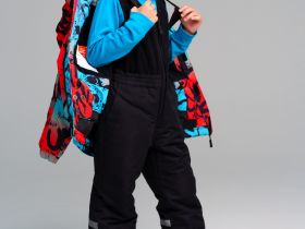 Полукомбинезон текстильный с полиуретановым покрытием для мальчиков