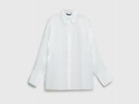 Блузка из органзы, Белый