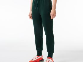 Женские спортивные брюки Lacoste из хлопка