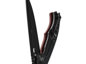 Складной нож НОКС Кугуар, сталь D2, рукоять титан/G10, красный