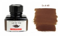 Чернила в банке Herbin, 30 мл, Lie de th?, Темно-коричневый