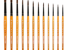 Кисть пони №7 круглая Tintoretto "Pony" на короткой ручке