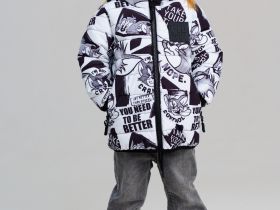 Куртка детская текстильная с полиуретановым покрытием для девочек