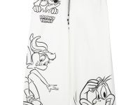 Брюки текстильные джинсовые для девочек