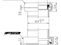 Рулевая колонка FSA Mallet TH-872 1&quot;1/8  экстремальная gnn (черный)