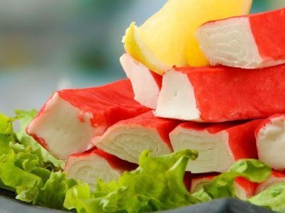 Исследованы крабовые палочки: минимум крахмала, максимум белка