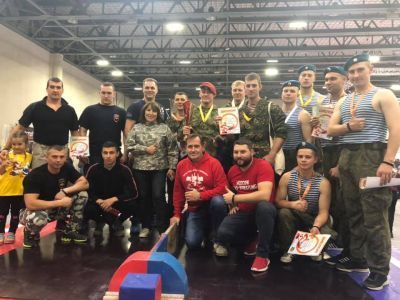 Мас-рестлинг среди силовиков на SN PRO EXPO FORUM 2019