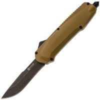 Фронтальный нож Mr.Blade Rover Black Stonewash, сталь 9Cr14MoV, рукоять Tan, MBS402-BSW/TN