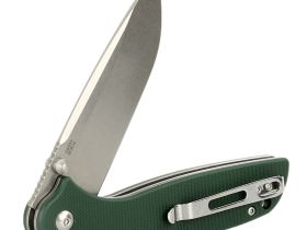 Складной нож Ganzo G6803-GB, сталь 8CR14, рукоять G10, зеленый