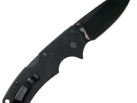 Нож складной Cold Steel American Lawman, сталь CPM-S35VN, рукоять G10, черный