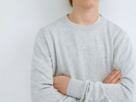 Вязаный джемпер для мальчиков, Серый