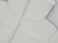 Пуховик с натуральным пухом и меховым воротником