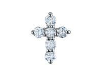 Подвеска из белого золота с бриллиантами э4701пд07210116