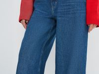 Ультраширокие джинсы, Синий