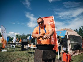 Фоторепортаж с фестиваля-конкурса «Полевая кухня» в Якутске