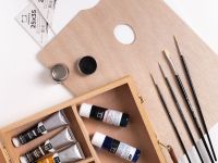 Набор масляных красок в подарочном кейсе Малевичъ, 20 предметов