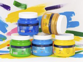 Акрил "Ладога" 220 мл Белила титановые