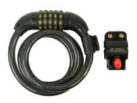 Замок тросовый WHITE SIBERIA (с кодом)