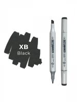 Маркер двухсторонний на спиртовой основе Sketchmarker Цвет Черный