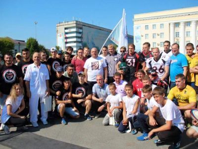 Турнир по мас-рестлингу в День физкультурника провели в Ульяновске