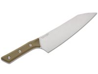 Нож кухонный Шеф Microtech Chef's Knife, сталь M390MK, рукоять G10, оливковый