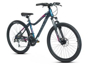 Женский велосипед Stels Miss 610 MD 26, год 2026, цвет Серый-Синий, ростовка 15