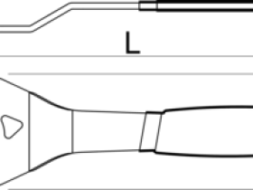 Ключ конусный изогнутый Unior 1618/2DP (36 мм)