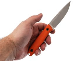 Охотничий нож Оса сталь Aus10 cobalt, рукоять G10 оранжевый