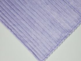 Плед Мягкая полоска/Soft strip, сирень