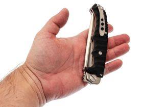 Складной нож НОКС Кугуар С Red, сталь D2, рукоять G10