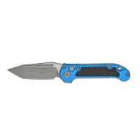 Автоматический нож Microtech LUDT Gen III 1136-10APBL, сталь M390MK, рукоять алюминий, синий
