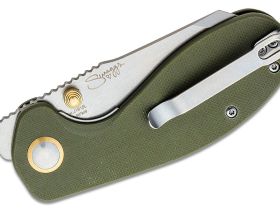 Складной нож CJRB Large Swaggs Maileah, сталь AR-RPM9, рукоять G10