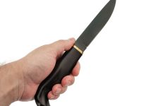 Охотничий нож Финский МТ-101, сталь У8А, туристический нож, рукоять граб