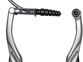 Тормоз для велосипеда Shimano Alivio BR-T4000 v-brake (серебристый задний)