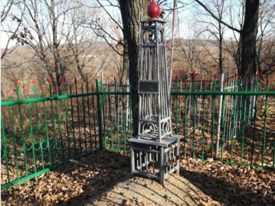 Братская могила партизан С.Федорова, П.Федорова, М.Мурзина, С.Бояркина