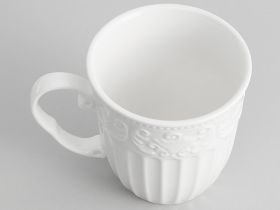 Кружка Emboss White