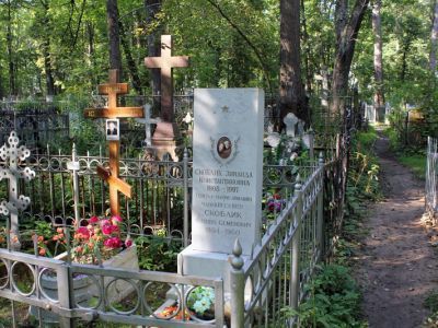 Место, где захоронен генерал-майор авиации Скоблик Ф.С. (1894-1960)