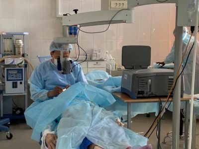 Офтальмологи провели 36 операций в отдаленном Жиганском районе