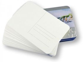 Набор открыток из акварельной бумаги Hahnemuhle, 230 г, 10,5х14,8 см, 30 л, жестяная коробка