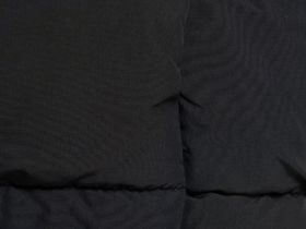 Утеплённый жилет для девочек, Черный