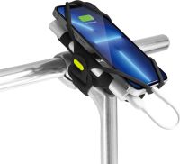 Универсальный держатель смартфона и пауэр-банка на вынос Bone Bike Tie Pro Pack 2 4.7"- 7.2" (черный)
