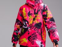Куртка текстильная с полиуретановым покрытием для девочек