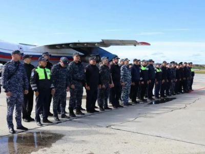 Сводный отряд полиции Якутии отправился на Северный Кавказ
