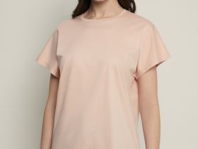 Футболка из мерсеризованного хлопка