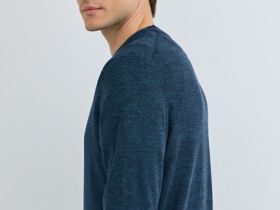 Джемпер с содержанием вискозы, Зеленый