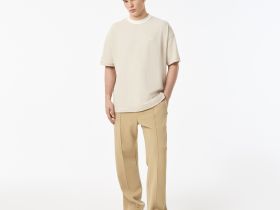 Мужская футболка Lacoste из хлопка