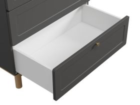Комод Виклу 80x90 Графитовый