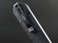 Складной нож Перемен Зубры BW, сталь 8Cr14MoV, рукоять FRN, черный