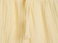 Короткие шорты из муслина для девочек, Желтый